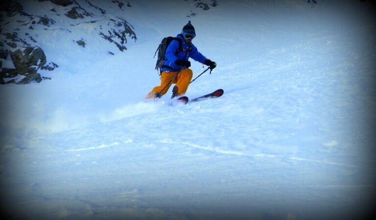 ski hors piste à Serre Chevalier, Briançon