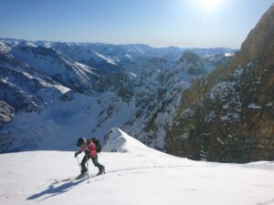 ski de randonnée dans les Hautes-Alpes