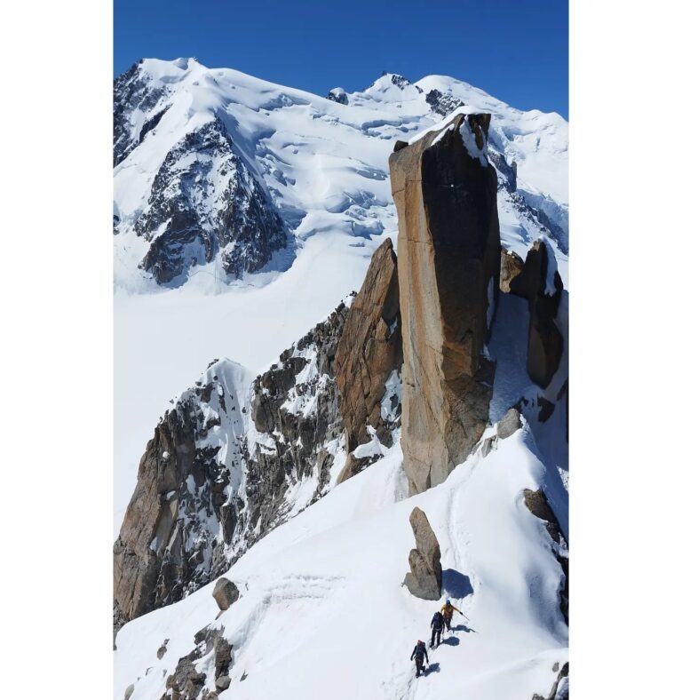 stage course d'arêtes Chamonix